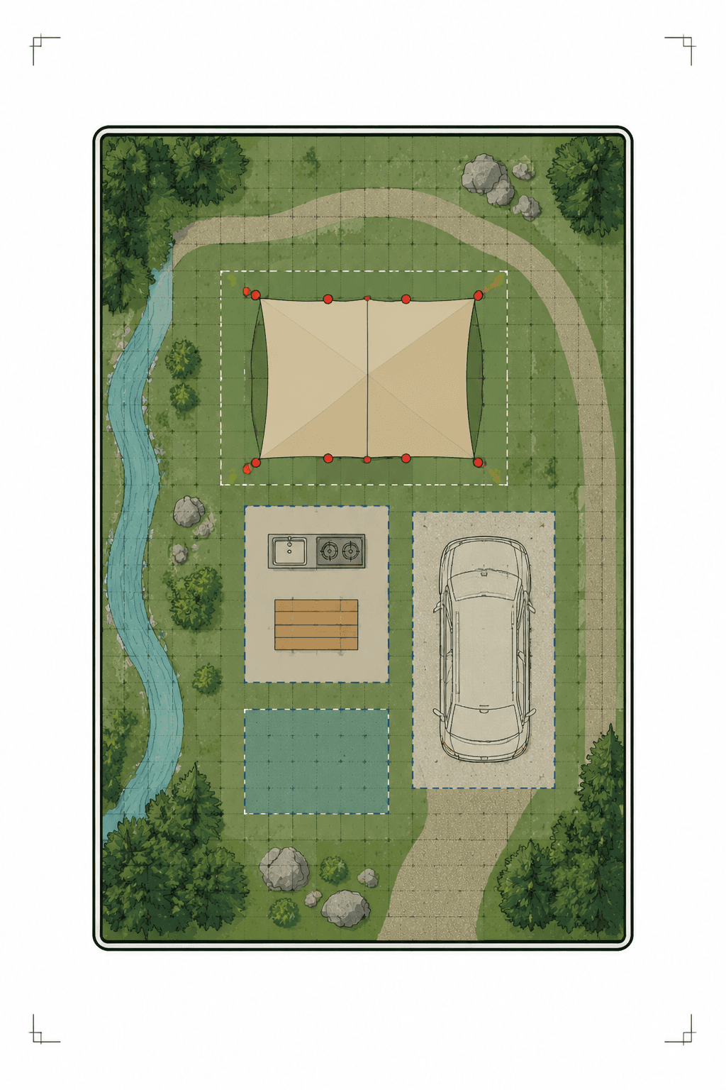 Preview of a downloadable pitch board export sheet